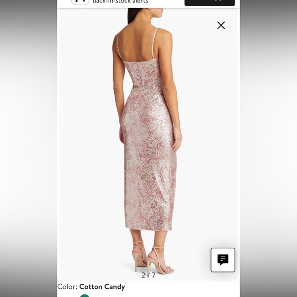 Saylor New York Sequin Gown XS - Picture 5 of 8